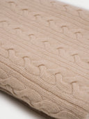 Cashmere Blanket Beige - Gobi Cashmere