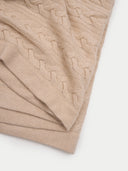 Cashmere Blanket Taupe - Gobi Cashmere