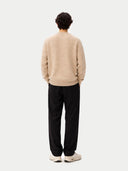 Essential Organic Cashmere Colour V-Neck Cardigan Warm Grey - Gobi Cashmere